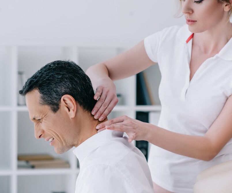 Grlić spine massage of uterine