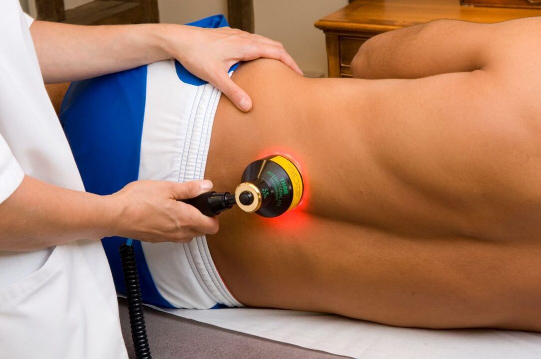 Physiotherapy for lumbar osteochondrose