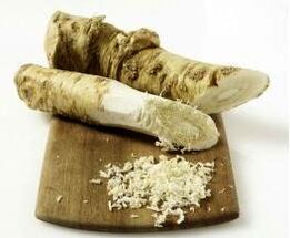 Hrenadish to compress in joint pain